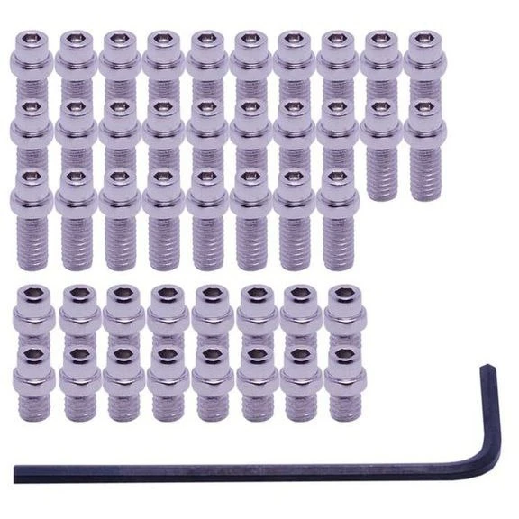 DMR Vault Pedal FlipPin Kit - Silver 1 DMR Vault Pedal FlipPin Kit - Silver