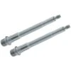 DMR Vault Pedal Axles 9/16"- 1 Pair - Silver