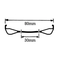 Surly My Other Brother Darryl 26" Fatbike Rim - Black -Crankbrothers Verkoop 158449 02 c 282649