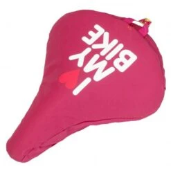 Liix I Love My Bike Saddle Cover - Pink