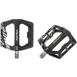 Funn Funndamental Flat Pedals - Black