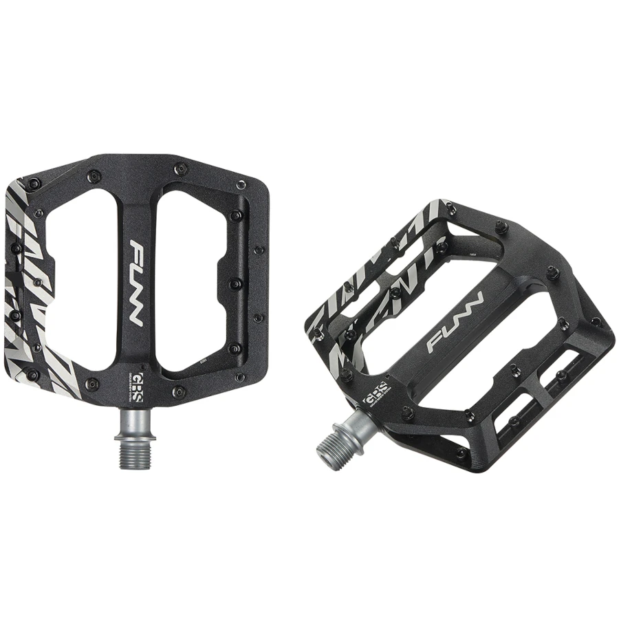 Funn Funndamental Flat Pedals - Black 1 Funn Funndamental Flat Pedals - Black