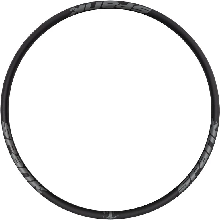 Spank Spike Race 33 Bead Bite 27.5 Inch MTB Rim - 32 Holes - Shotpeen Black / Stealth Grey 1 Spank Spike Race 33 Bead Bite 27.5 Inch MTB Rim - 32 Holes - Shotpeen Black / Stealth Grey