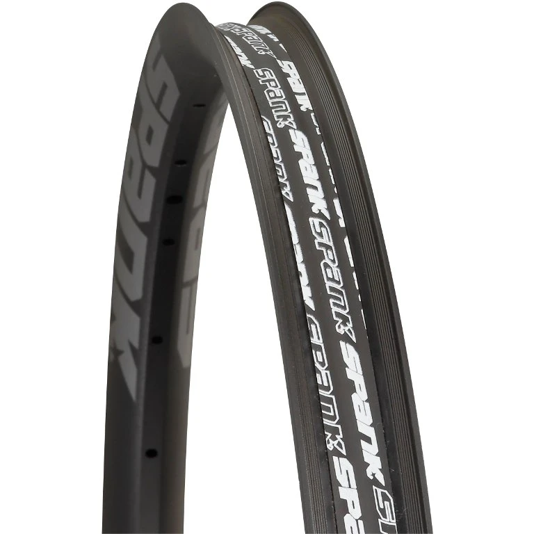 Spank Spike Race 33 Bead Bite 27.5 Inch MTB Rim - 32 Holes - Shotpeen Black / Stealth Grey 2 Spank Spike Race 33 Bead Bite 27.5 Inch MTB Rim - 32 Holes - Shotpeen Black / Stealth Grey - Afbeelding 2