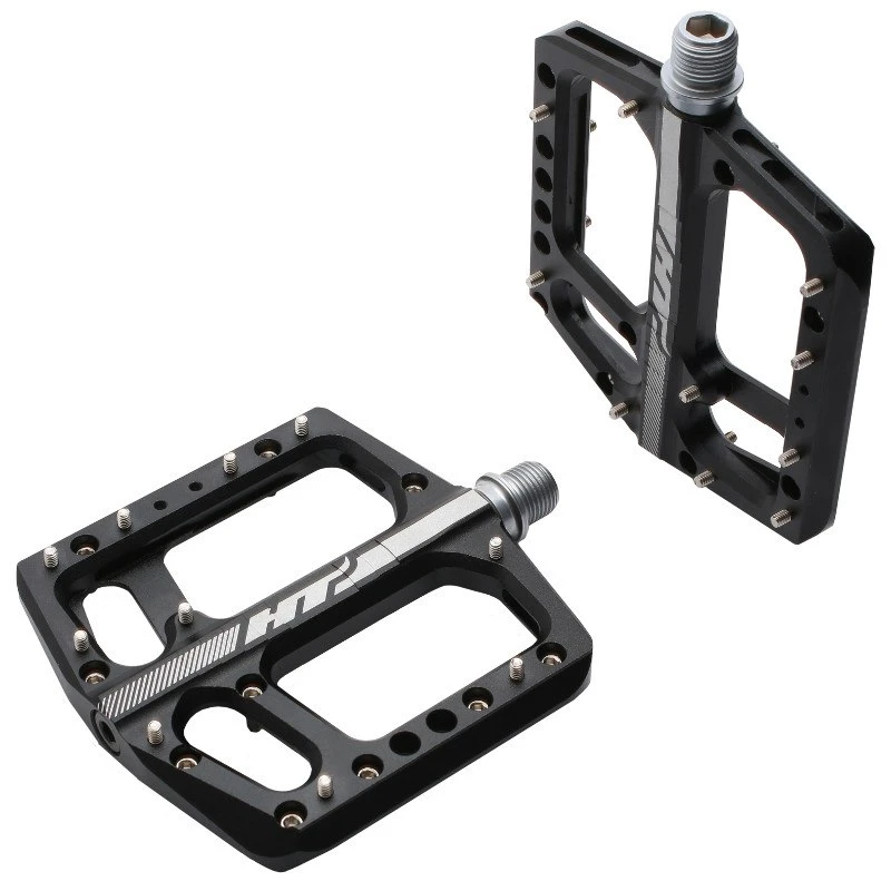 HT AE06 EVO+ Platformpedalen Aluminium - Zwart 2 HT AE06 EVO+ Platformpedalen Aluminium - Zwart - Afbeelding 2