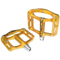 Xpedo Spry Flat Pedal - Gold