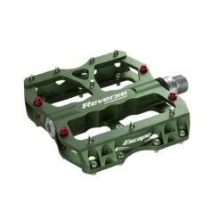 Voorkant 15 Reverse Components Escape Pedals - Green