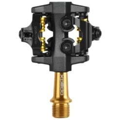 Xpedo CXR Pro Ti Clipless Pedal - Black/gold