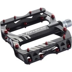 Reverse Components Escape Pro Pedal - Black / Red