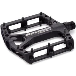 Reverse Components Black ONE MTB Flat Pedals - Black