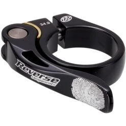 Reverse Components Long Life 34.9mm Seat Clamp - Black