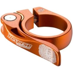Reverse Components Long Life 34.9mm Seat Clamp - Orange