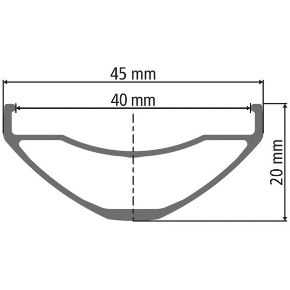 Dt-swiss DT Swiss M 582 - 27.5"+ Disc MTB Velg - Zwart 2 Dt-swiss DT Swiss M 582 - 27.5"+ Disc MTB Velg - Zwart - Afbeelding 2