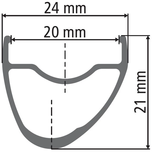 Dt-swiss DT Swiss RR 421 Db Asymmetric Disc Road Velg - Zwart 2 Dt-swiss DT Swiss RR 421 Db Asymmetric Disc Road Velg - Zwart - Afbeelding 2