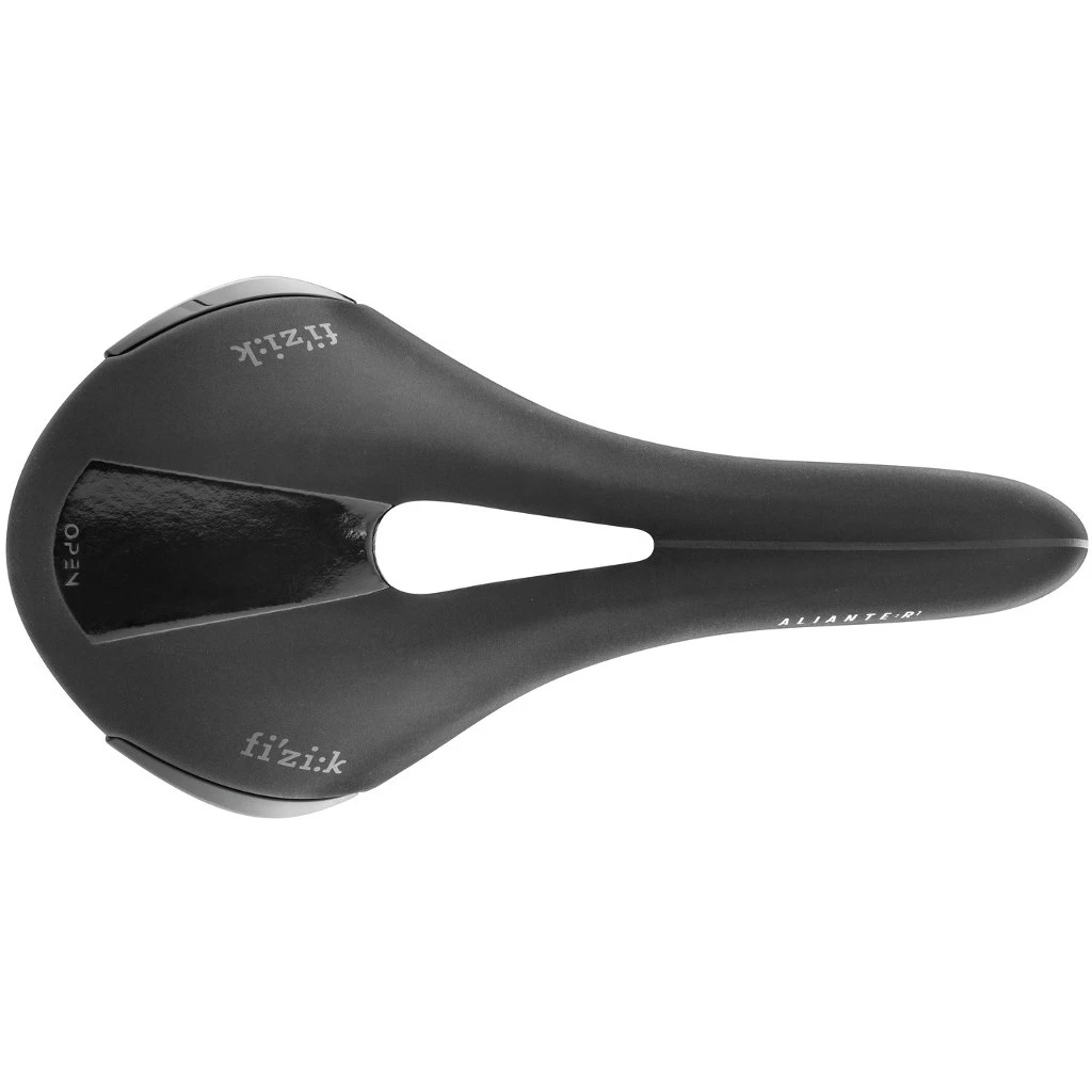 Fizik Aliante R1 Open Regular Saddle - Bull - Black 1 Fizik Aliante R1 Open Regular Saddle - Bull - Black