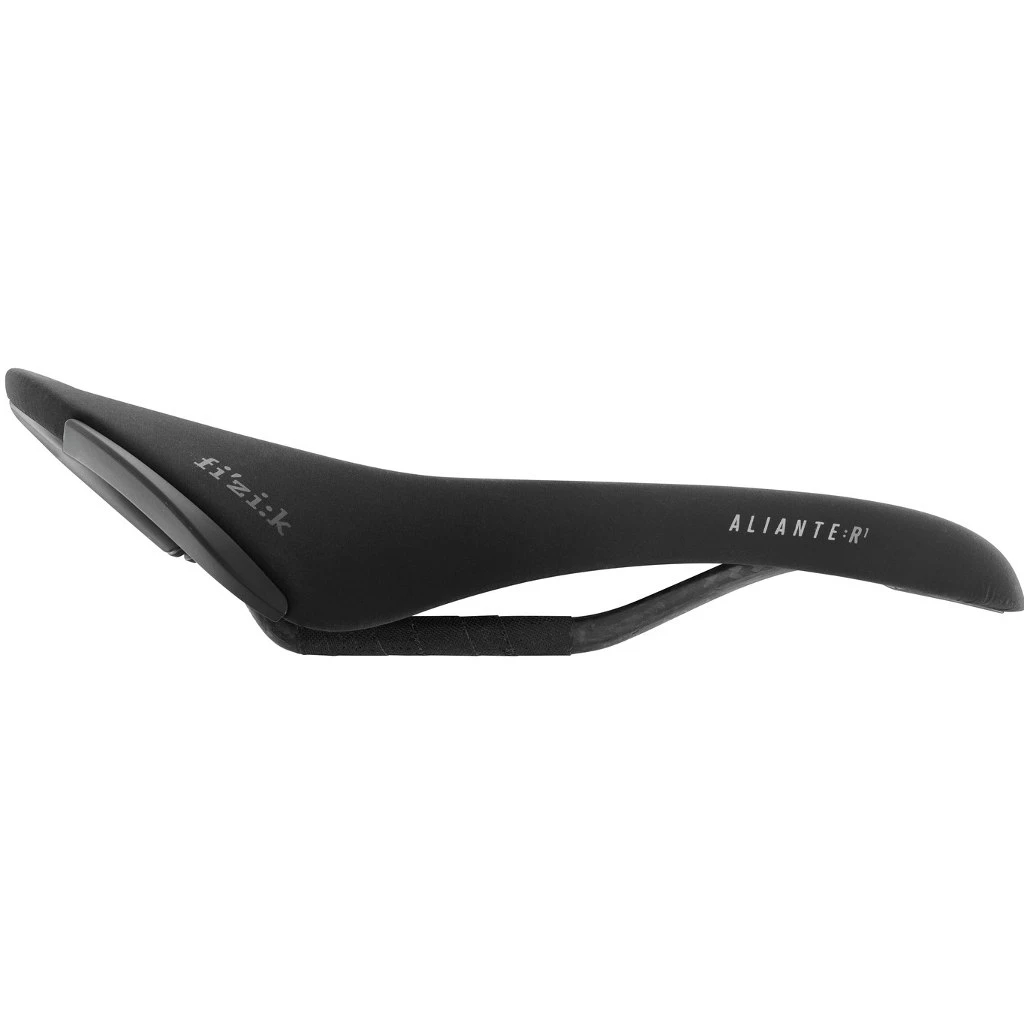 Fizik Aliante R1 Open Regular Saddle - Bull - Black 2 Fizik Aliante R1 Open Regular Saddle - Bull - Black - Afbeelding 2