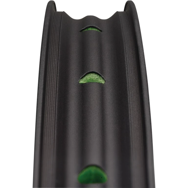 Spank Spike 350 VibroCore Bead Bite 29 Inch MTB Rim - 32 Holes - Shotpeen Black/blue 3 Spank Spike 350 VibroCore Bead Bite 29 Inch MTB Rim - 32 Holes - Shotpeen Black/blue - Afbeelding 3