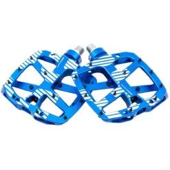 E-thirteen E*thirteen Plus Flat Pedals - Blue