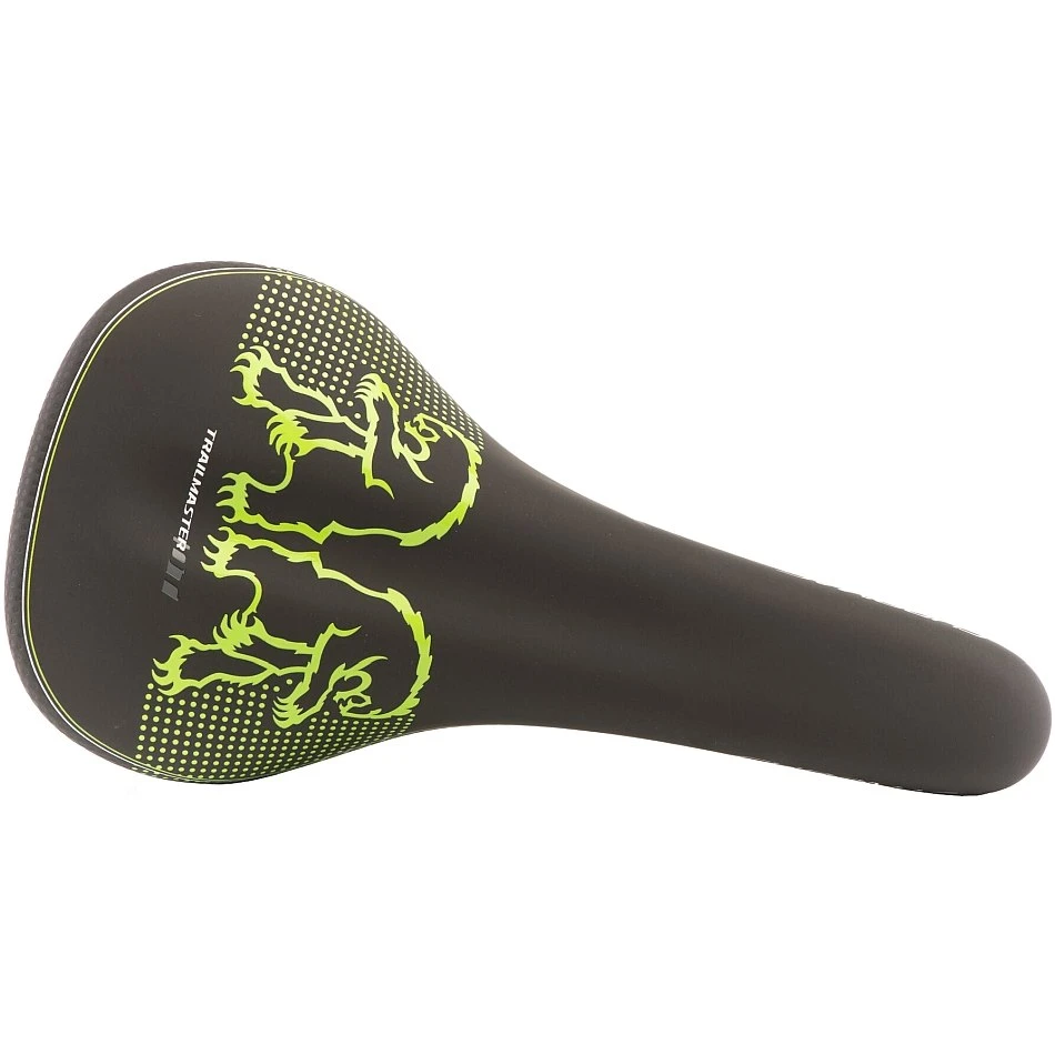 CHROMAG Trailmaster DT Saddle - Black/green 2 CHROMAG Trailmaster DT Saddle - Black/green - Afbeelding 2