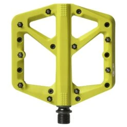 Crankbrothers Stamp 1 Large Flat Pedal - Splash Edition - Citron