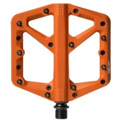 Crankbrothers Stamp 1 Large Flat Pedal - Splash Edition - Orange