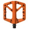 Crankbrothers Stamp 1 Small Flat Pedal - Splash Edition - Orange
