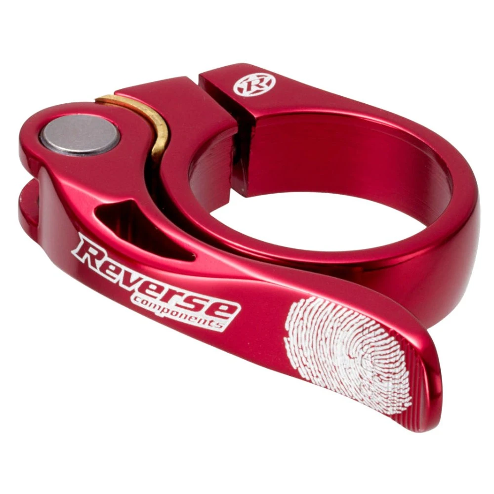 Reverse Components Long Life Seat Clamp - 31.8mm - Red 1 Reverse Components Long Life Seat Clamp - 31.8mm - Red