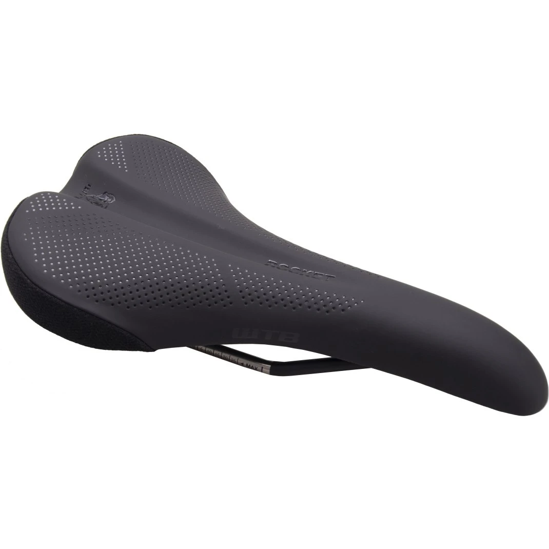 WTB Rocket Steel Medium Saddle - Black 1 WTB Rocket Steel Medium Saddle - Black
