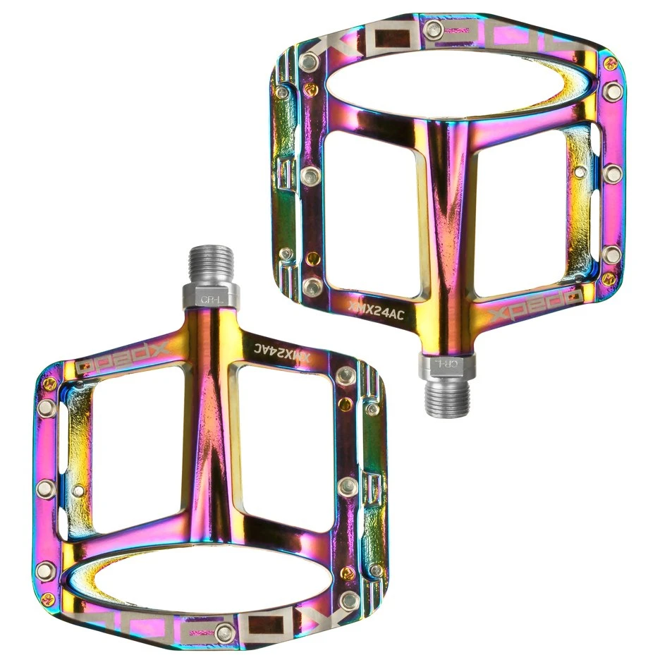 Xpedo Spry+ Flat Pedal - Oil Slick 1 Xpedo Spry+ Flat Pedal - Oil Slick