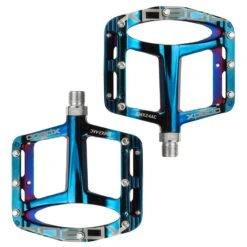 Xpedo Spry+ Flat Pedal - Blue Ray