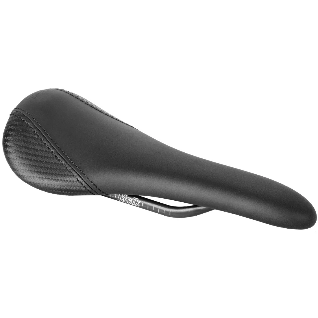 Mcfk Carbon Leathersaddle - Leather Black 2 Mcfk Carbon Leathersaddle - Leather Black - Afbeelding 2