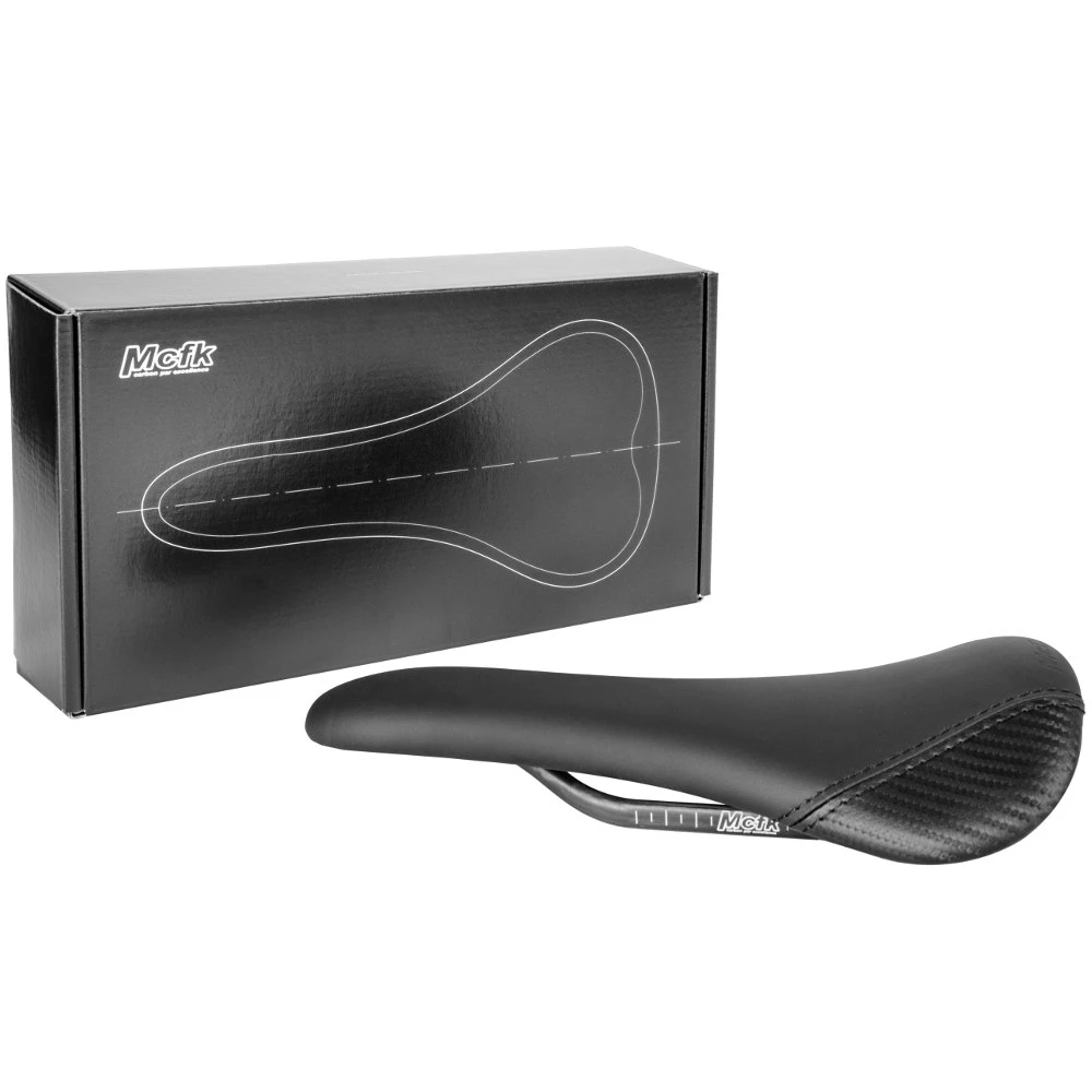 Mcfk Carbon Leathersaddle - Leather Black 5 Mcfk Carbon Leathersaddle - Leather Black - Afbeelding 5