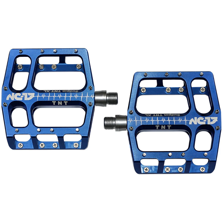 NC-17 Sudpin IV XL TNT Platform Pedal - Blue 2 NC-17 Sudpin IV XL TNT Platform Pedal - Blue - Afbeelding 2
