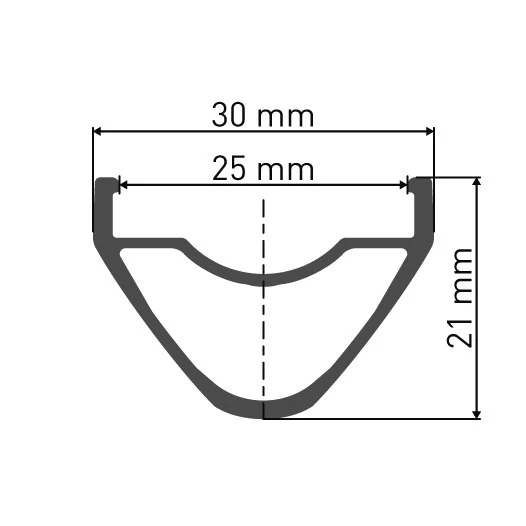 Dt-swiss DT Swiss EX 471 29" Disc MTB Velg - Zwart 2 Dt-swiss DT Swiss EX 471 29" Disc MTB Velg - Zwart - Afbeelding 2