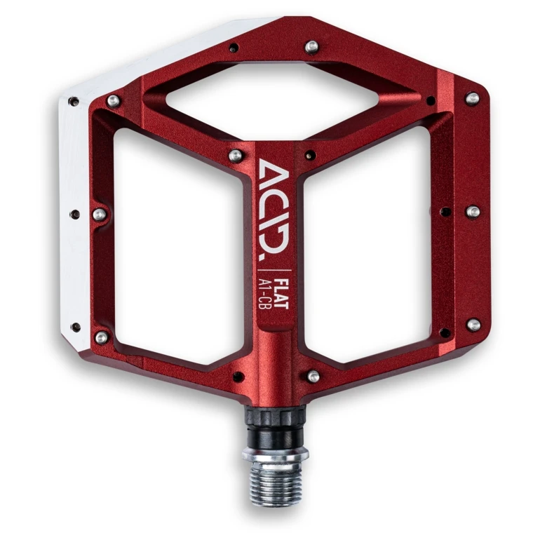 CUBE ACID Pedals FLAT A1-CB - Red 1 CUBE ACID Pedals FLAT A1-CB - Red