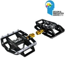 Tatze TWO-FACE TI - MTB Pedals - Black