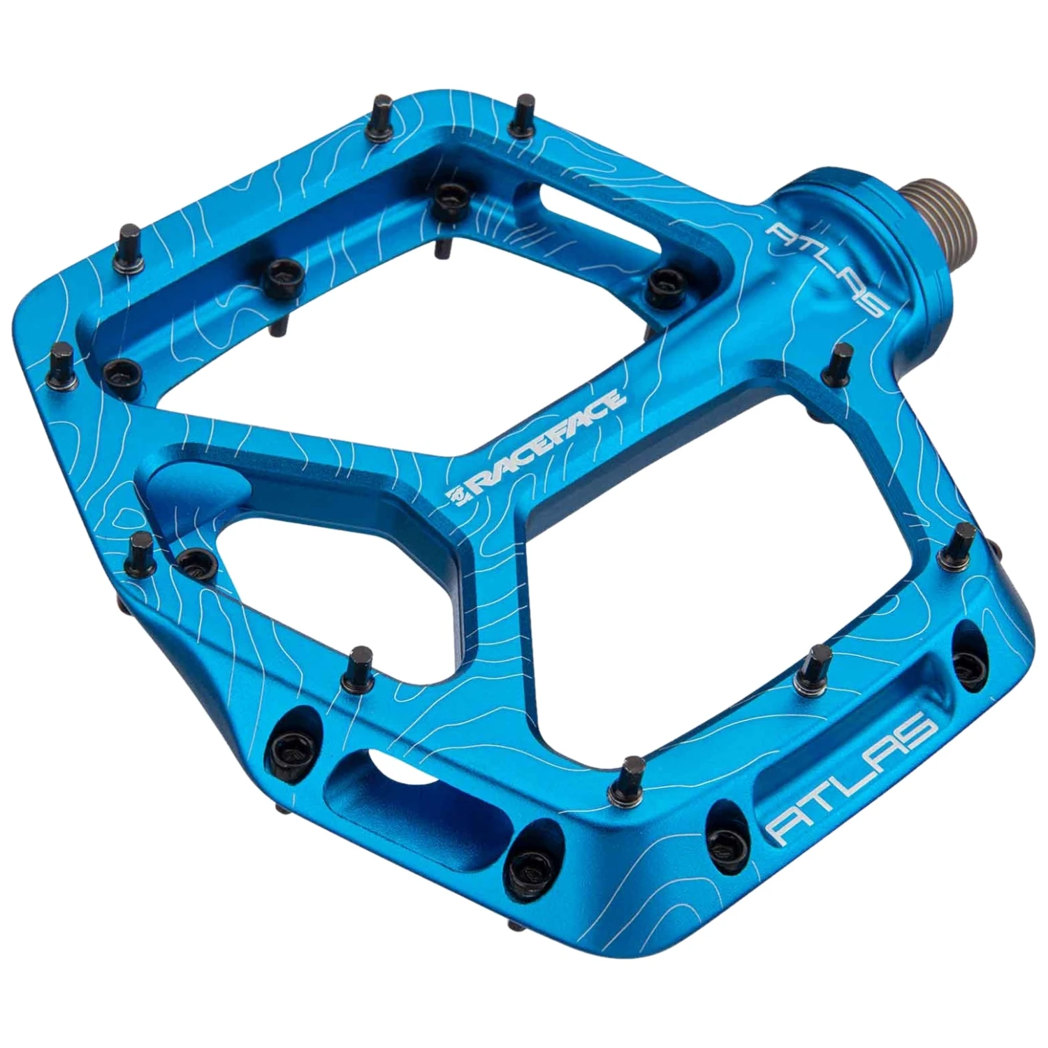 Race Face Atlas Pedal - Blue 1 Race Face Atlas Pedal - Blue