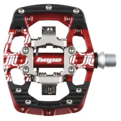 Hope Union Gravity Clipless Pedals - Red