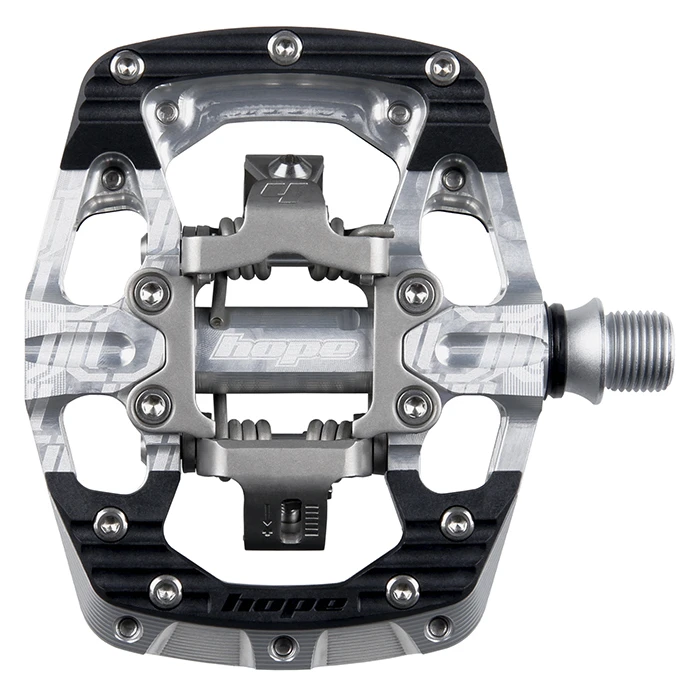 Hope Union Gravity Clipless Pedals - Silver 1 Hope Union Gravity Clipless Pedals - Silver