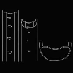 Beast Components HY35 Carbon E-MTB Velg - 29" - UD Zwart -Crankbrothers Verkoop beast components hy thirtyfive rim b 860934 1