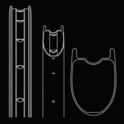 Beast Components RR40 Carbon Disc | Clincher | Velg - 20-622 - 24 Gaten - UD Zwart - B-Keus -Crankbrothers Verkoop beast components rr fourty rim c 847349 2