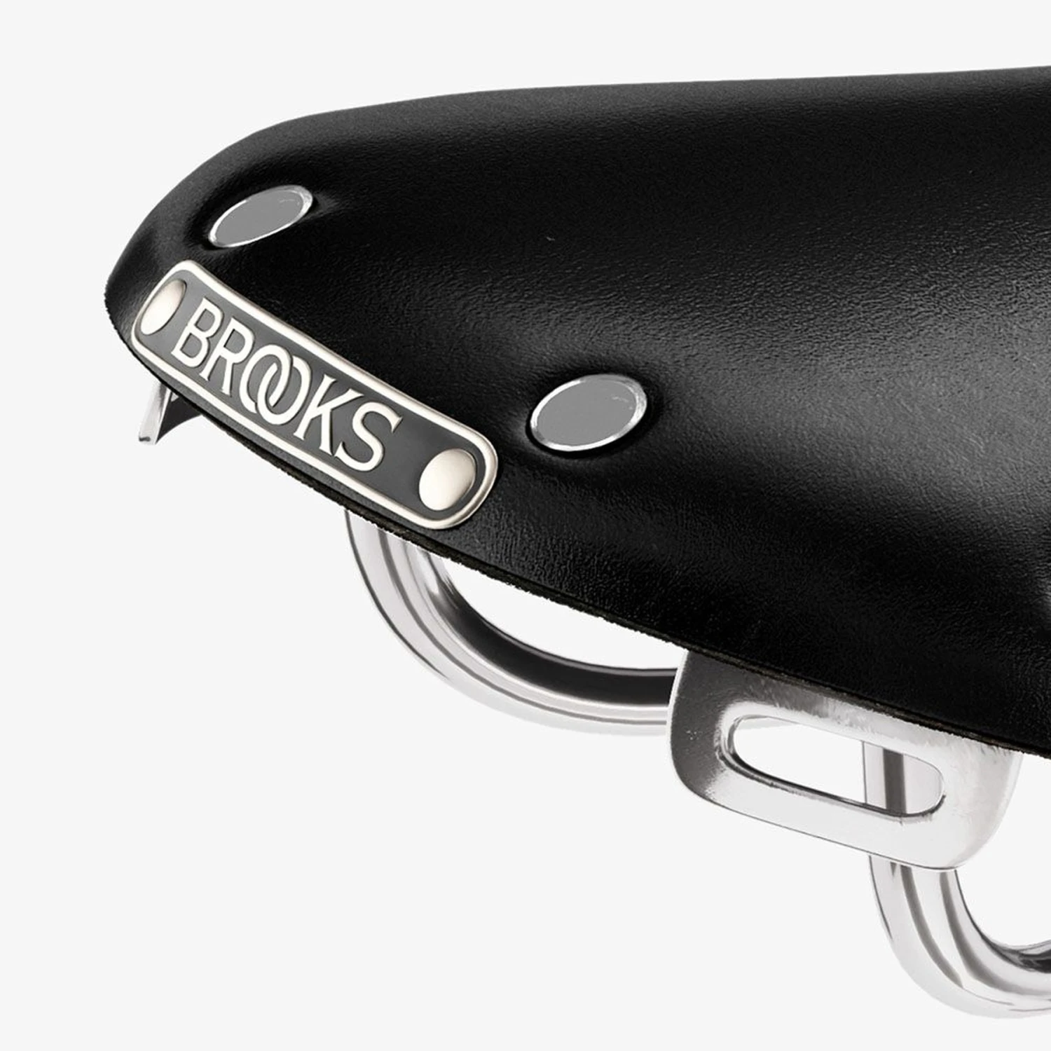 BROOKS ENGLAND Brooks B15 Swallow Bend Leather Saddle - Black 8 BROOKS ENGLAND Brooks B15 Swallow Bend Leather Saddle - Black - Afbeelding 8