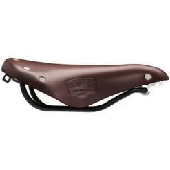 BROOKS ENGLAND Brooks B17 Short Bend Leather Saddle - Brown -Crankbrothers Verkoop brooks b17 short bend leather saddle brown 3 1314228