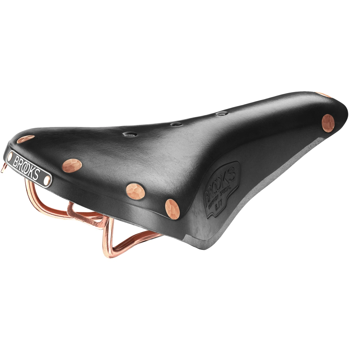 BROOKS ENGLAND Brooks B17 Special Bend Leather Saddle - Black 1 BROOKS ENGLAND Brooks B17 Special Bend Leather Saddle - Black
