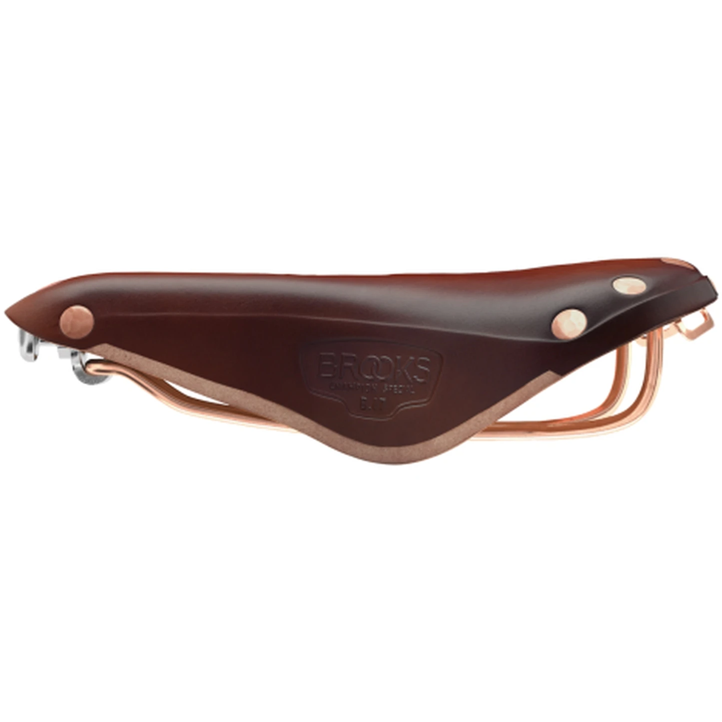 BROOKS ENGLAND Brooks B17 Special Bend Leather Saddle - Brown 3 BROOKS ENGLAND Brooks B17 Special Bend Leather Saddle - Brown - Afbeelding 3