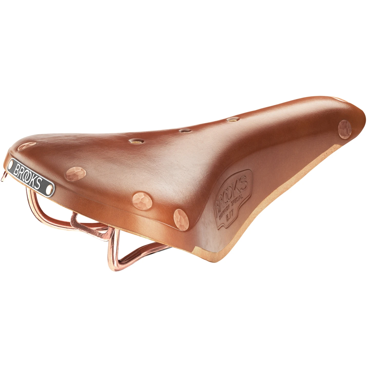 BROOKS ENGLAND Brooks B17 Special Bend Leather Saddle - Honey 1 BROOKS ENGLAND Brooks B17 Special Bend Leather Saddle - Honey