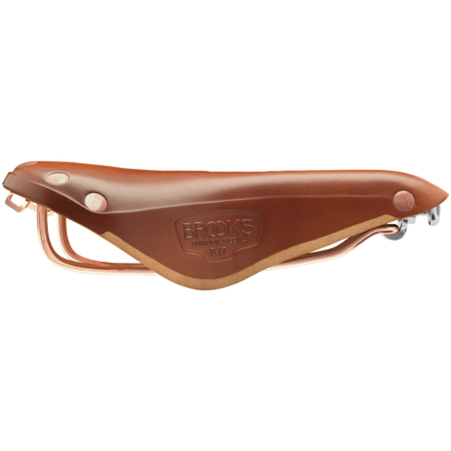 BROOKS ENGLAND Brooks B17 Special Bend Leather Saddle - Honey 6 BROOKS ENGLAND Brooks B17 Special Bend Leather Saddle - Honey - Afbeelding 6