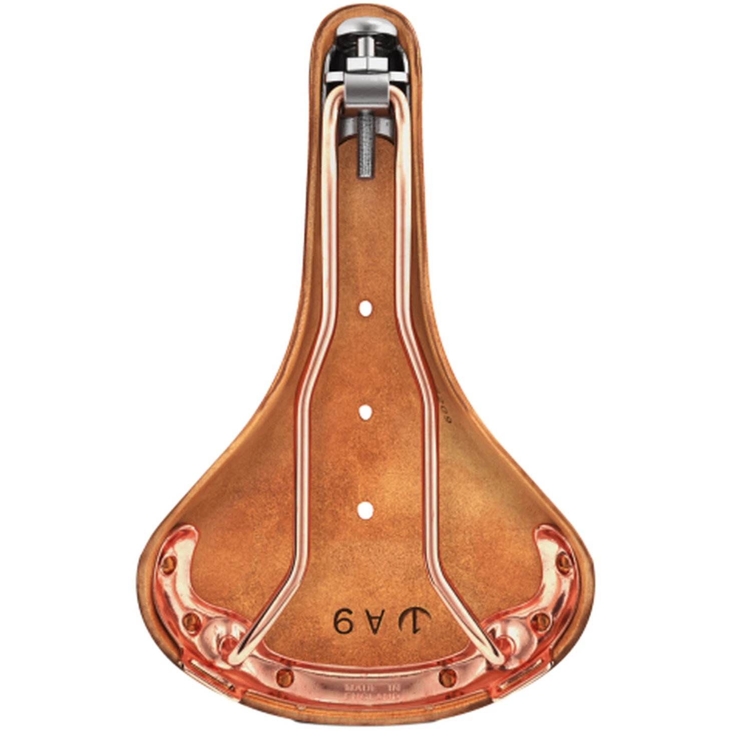 BROOKS ENGLAND Brooks B17 Special Bend Leather Saddle - Honey 5 BROOKS ENGLAND Brooks B17 Special Bend Leather Saddle - Honey - Afbeelding 5