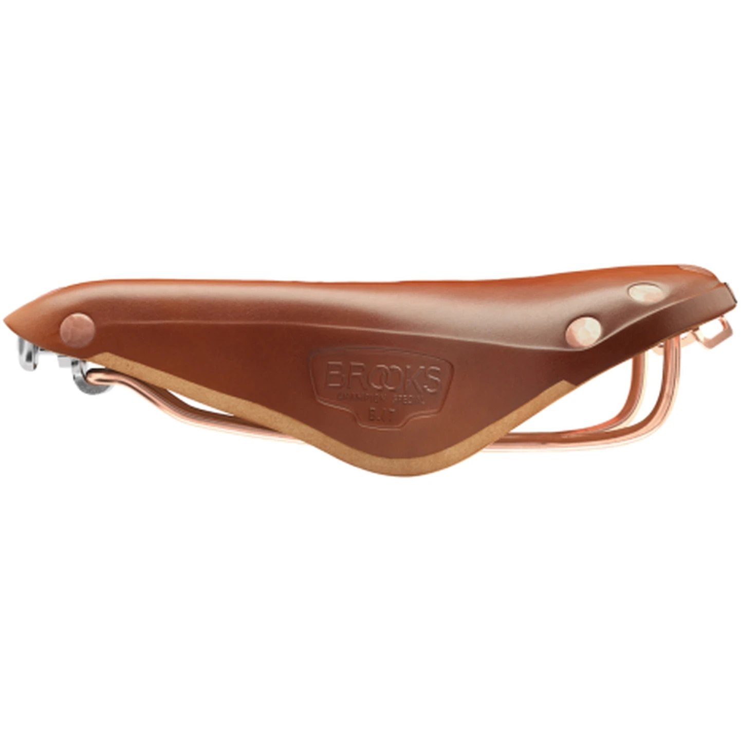 BROOKS ENGLAND Brooks B17 Special Bend Leather Saddle - Honey 3 BROOKS ENGLAND Brooks B17 Special Bend Leather Saddle - Honey - Afbeelding 3