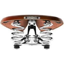 BROOKS ENGLAND Brooks B66 Short Bend Leather Saddle - Brown -Crankbrothers Verkoop brooks b66 short bend leather saddle brown 5 1327433